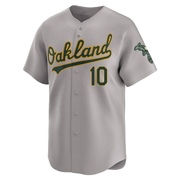 Limited Nick Allen Men's Oakland Athletics Away Jersey - Gray