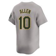 Limited Nick Allen Men's Oakland Athletics Away Jersey - Gray